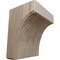Ekena Millwork 5 1/4"W x 4"D x 6"H Clarksville Bracket, Walnut BKTW05X04X06CVWA - alternate 1